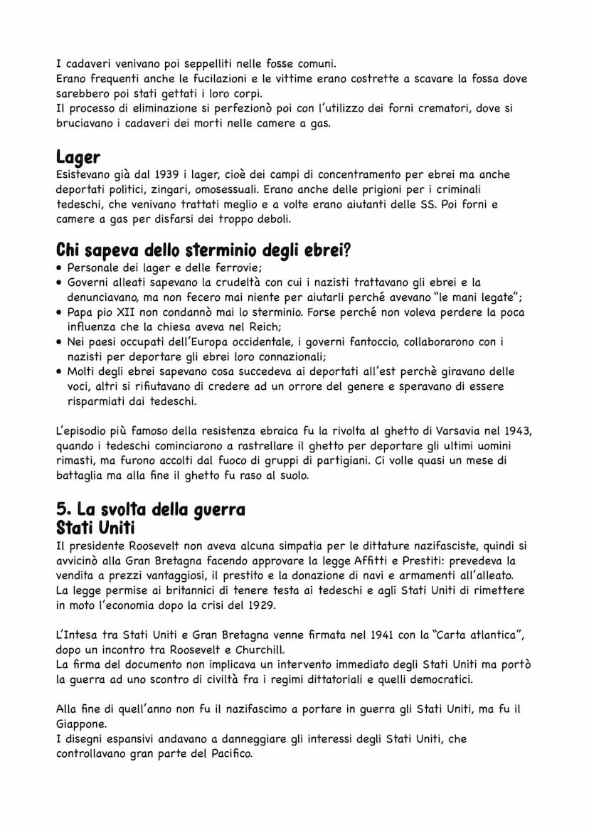 2' Guerra mondiale
1. Lo scoppio della guerra
Alla fine degli anni 30, la politica aggressiva della Germania nazista rendeva sempre più
prob