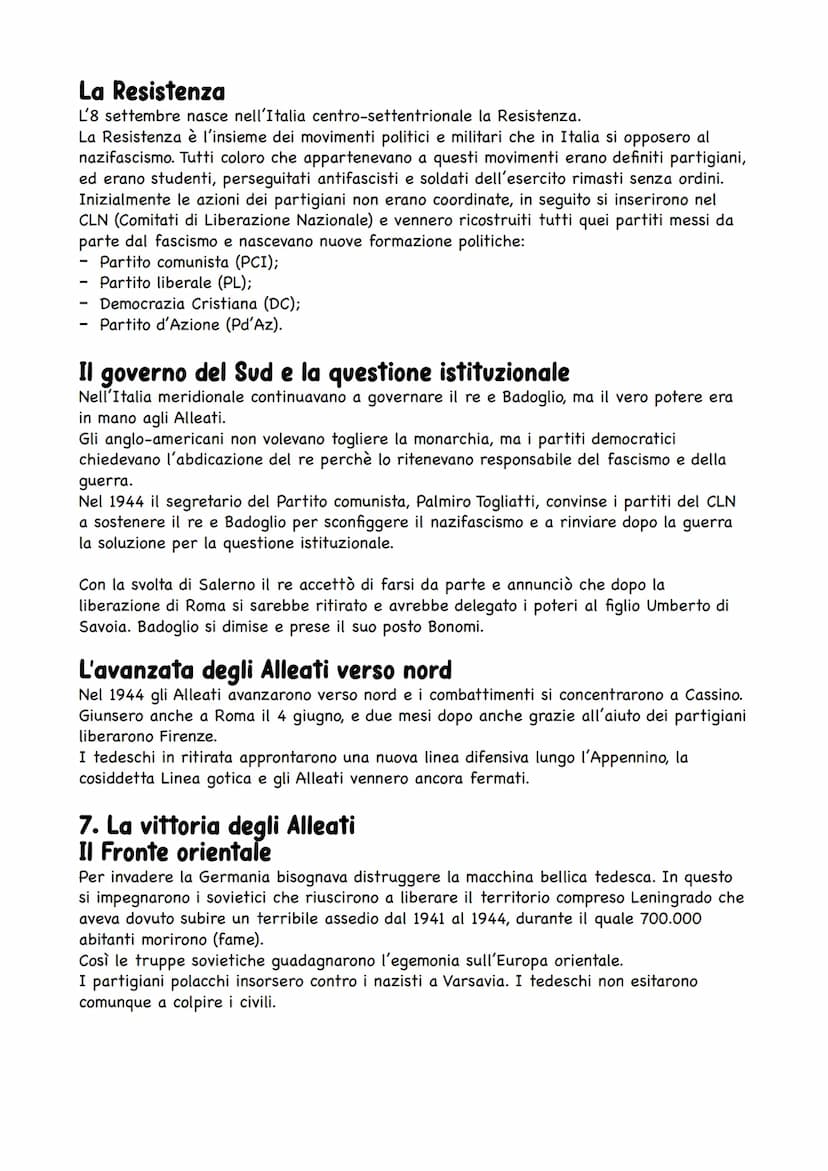 2' Guerra mondiale
1. Lo scoppio della guerra
Alla fine degli anni 30, la politica aggressiva della Germania nazista rendeva sempre più
prob