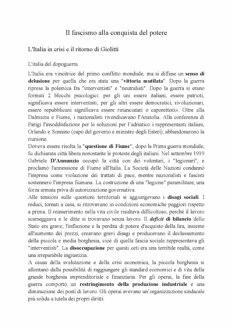 Know L’Italia sotto il fascismo thumbnail