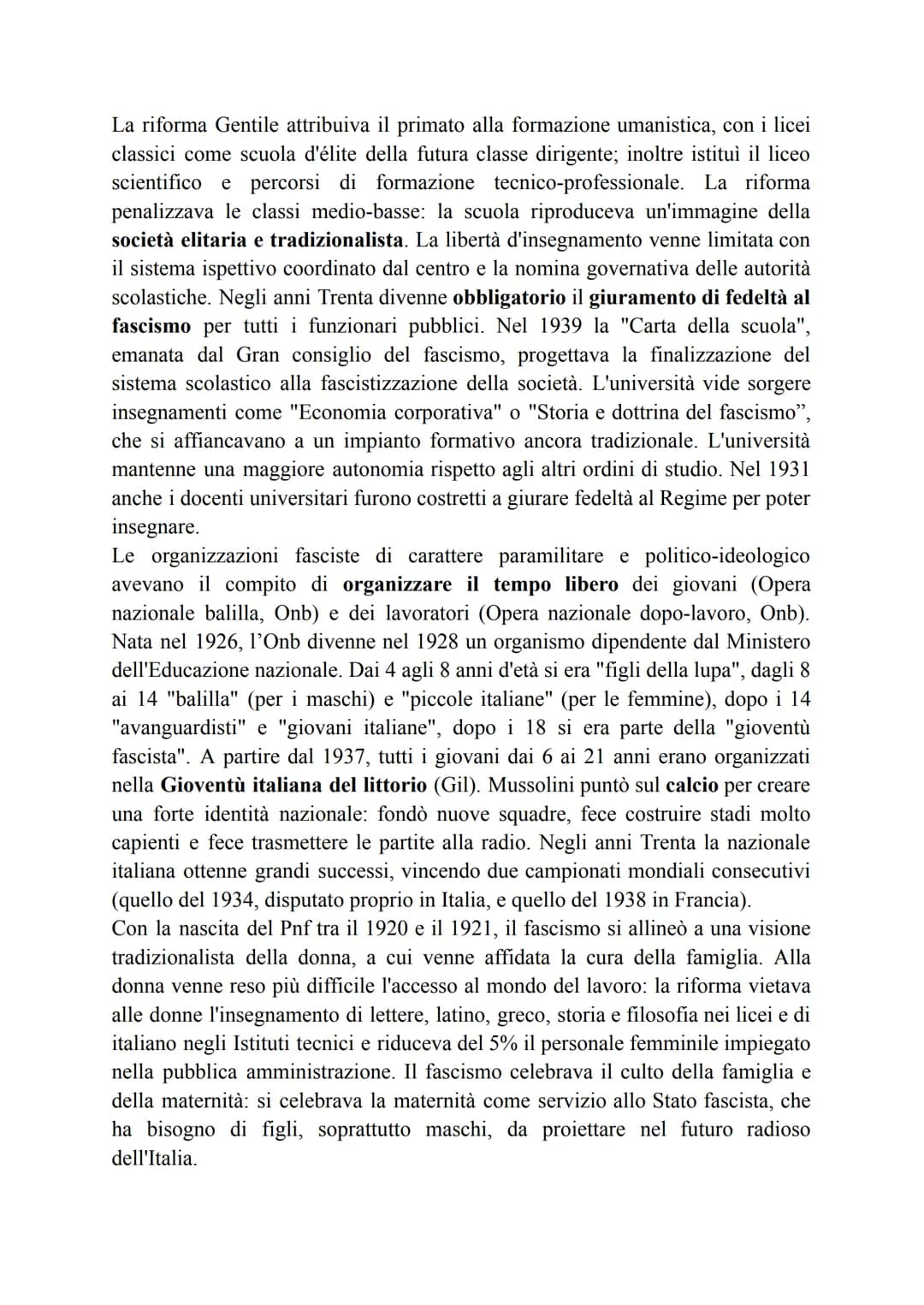 Il fascismo alla conquista del potere
L'Italia in crisi e il ritorno di Giolitti
L'italia del dopoguerra
L'Italia era vincitrice del primo c