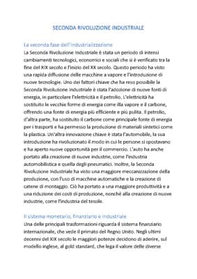 Know La seconda rivoluzione industriale thumbnail