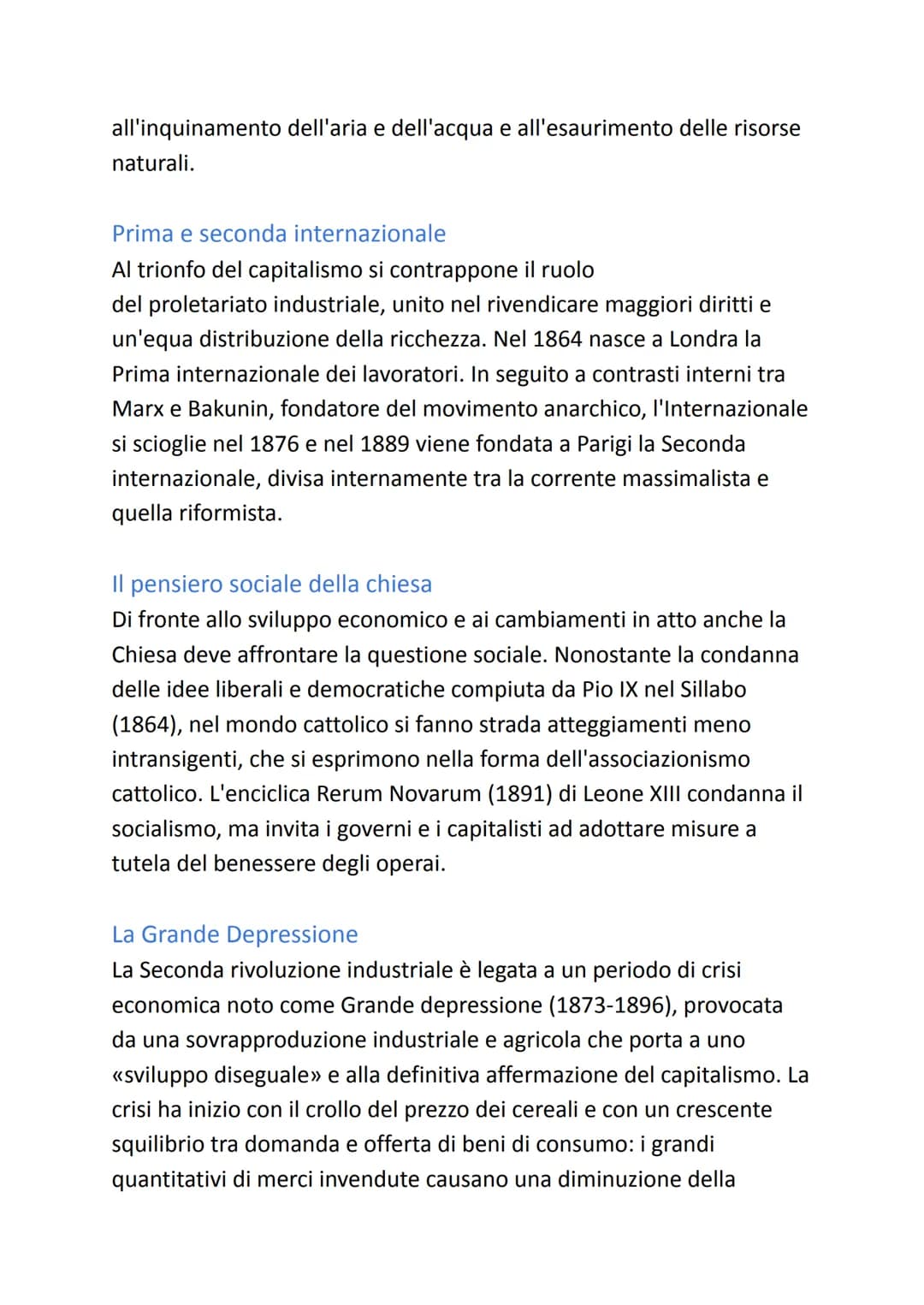 SECONDA RIVOLUZIONE INDUSTRIALE
La seconda fase dell'industrializzazione
La Seconda Rivoluzione Industriale è stata un periodo di intensi
ca