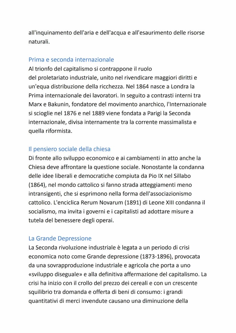 SECONDA RIVOLUZIONE INDUSTRIALE
La seconda fase dell'industrializzazione
La Seconda Rivoluzione Industriale è stata un periodo di intensi
ca