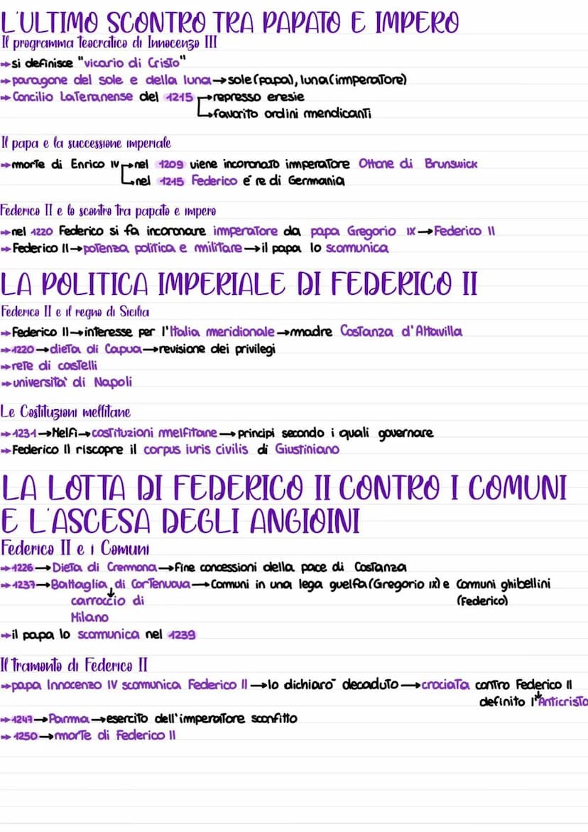 LO SCONTRO TRA IMPERO E COMUNI
L'ascesa di Federico I Barbarossa
2 casate guelfi-casa di Baviera
ghibellini-duchi di Svevia
→1152 →elezione 