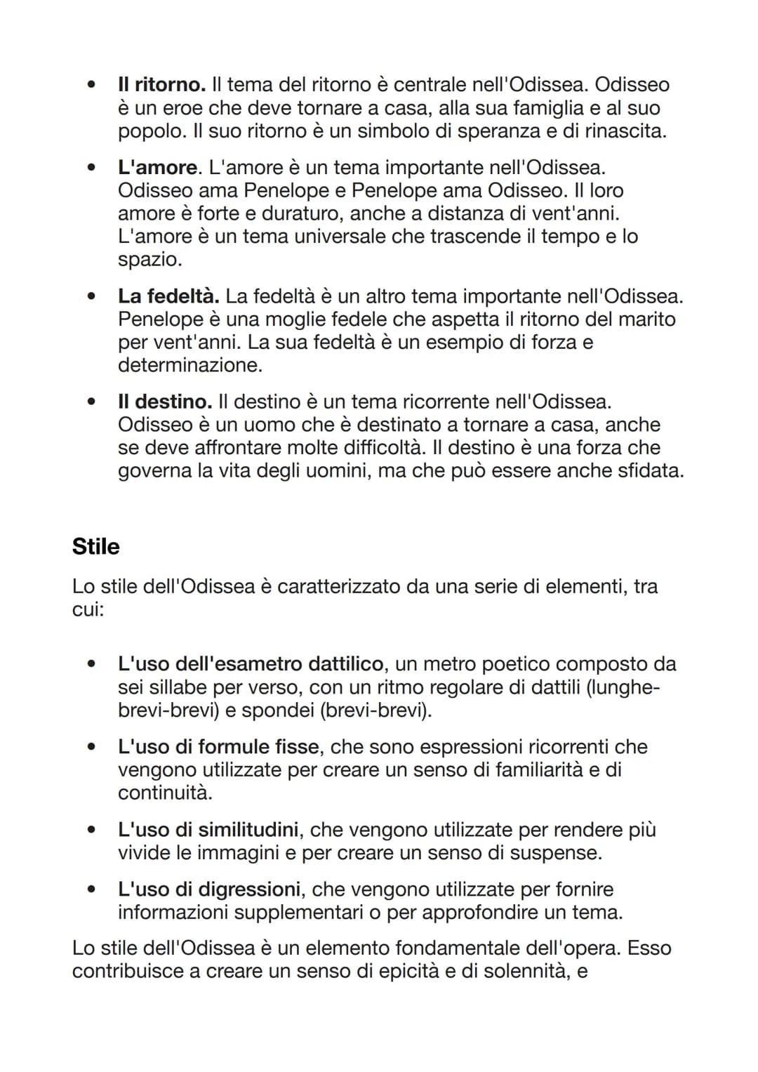 ODISSEA
L'Odissea è un poema epico in 24 libri, attribuito a Omero, che
narra del viaggio di ritorno a Itaca di Odisseo, l'ultimo a tornare 