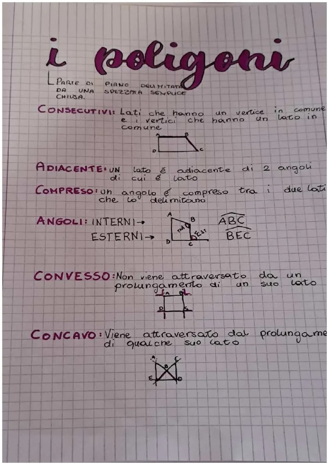 Poligoni: caratteristiche e formule