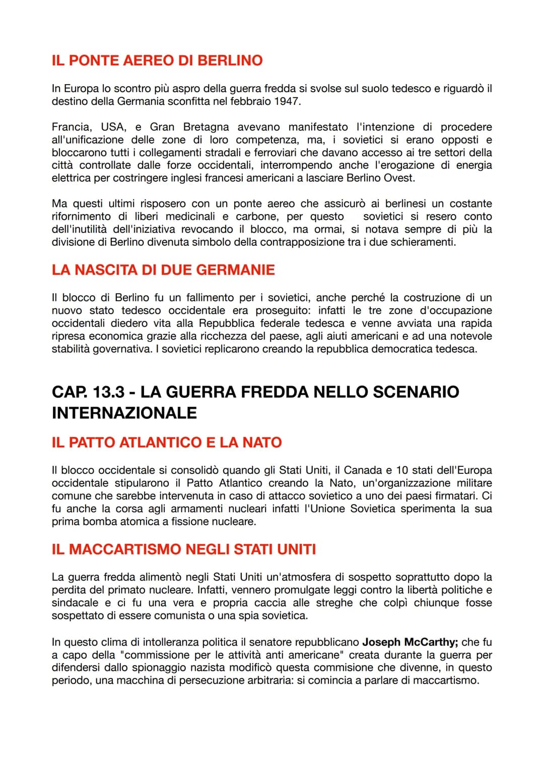 Cap. 13 - La guerra fredda
CAP. 13.1 - USA E URSS DA ALLEATI AD ANTAGONISTI
L'INCONTRO DEGLI ALLEATI A YALTA
Poco prima della sconfitta dell