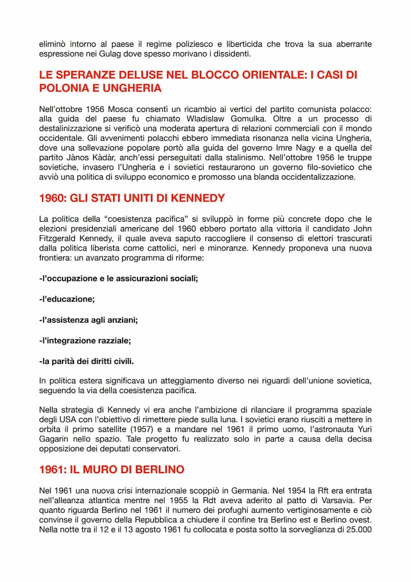 Cap. 13 - La guerra fredda
CAP. 13.1 - USA E URSS DA ALLEATI AD ANTAGONISTI
L'INCONTRO DEGLI ALLEATI A YALTA
Poco prima della sconfitta dell
