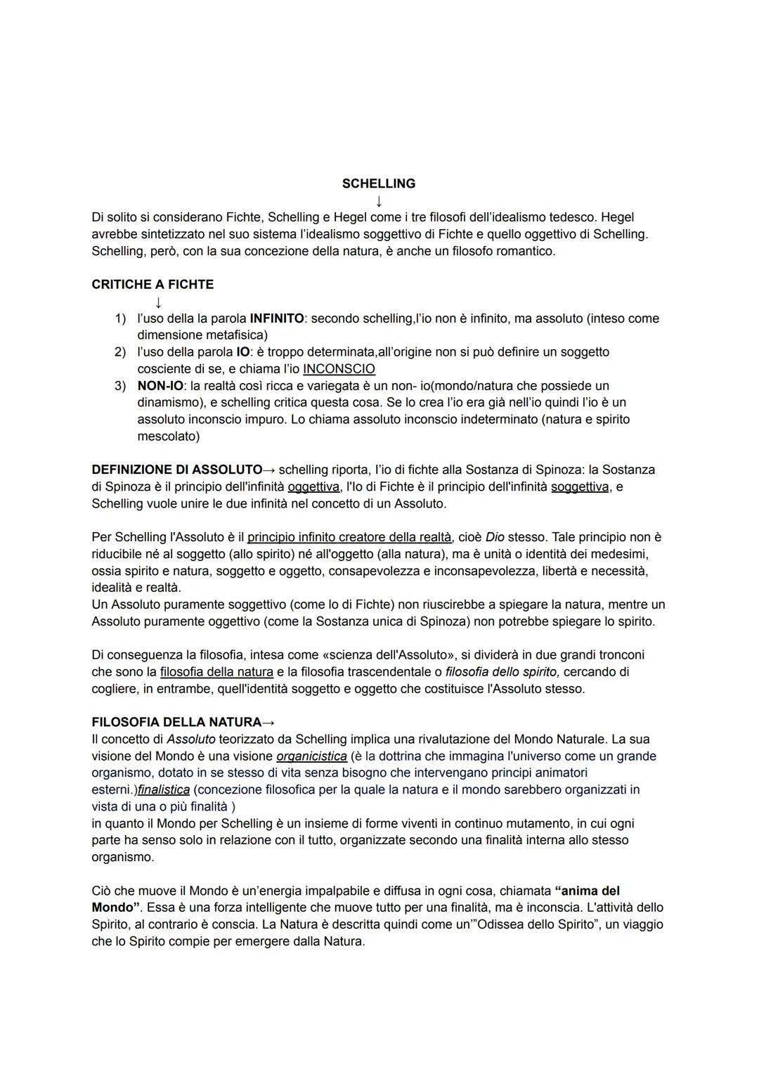IDEALISMO
↓
È una filosofia nella quale si privilegia la dimensione "ideale" rispetto a quella "materiale" e che
affermano il carattere spir
