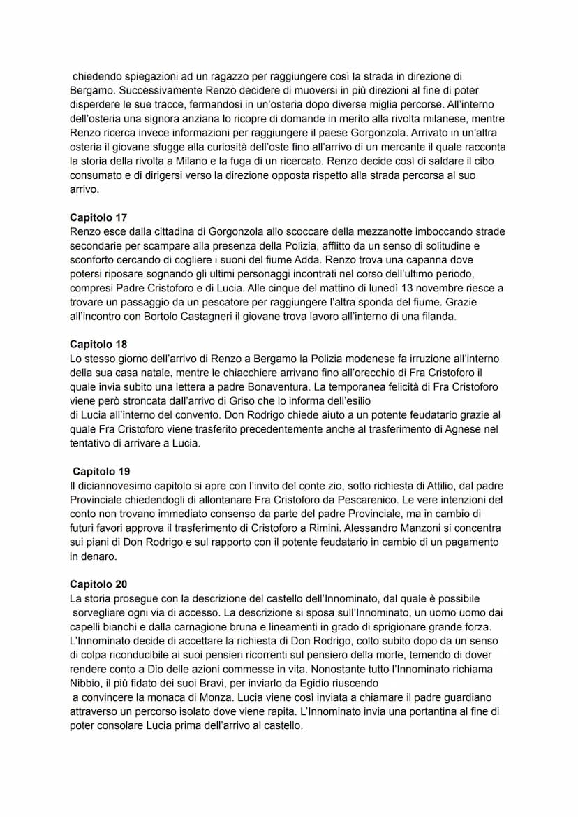 I PROMESSI SPOSI(riassunto dei capitoli):
Romanzo storico scritto da Alessandro Manzoni nell'800 ambientato in Lombardia nel 600.
Racconta g