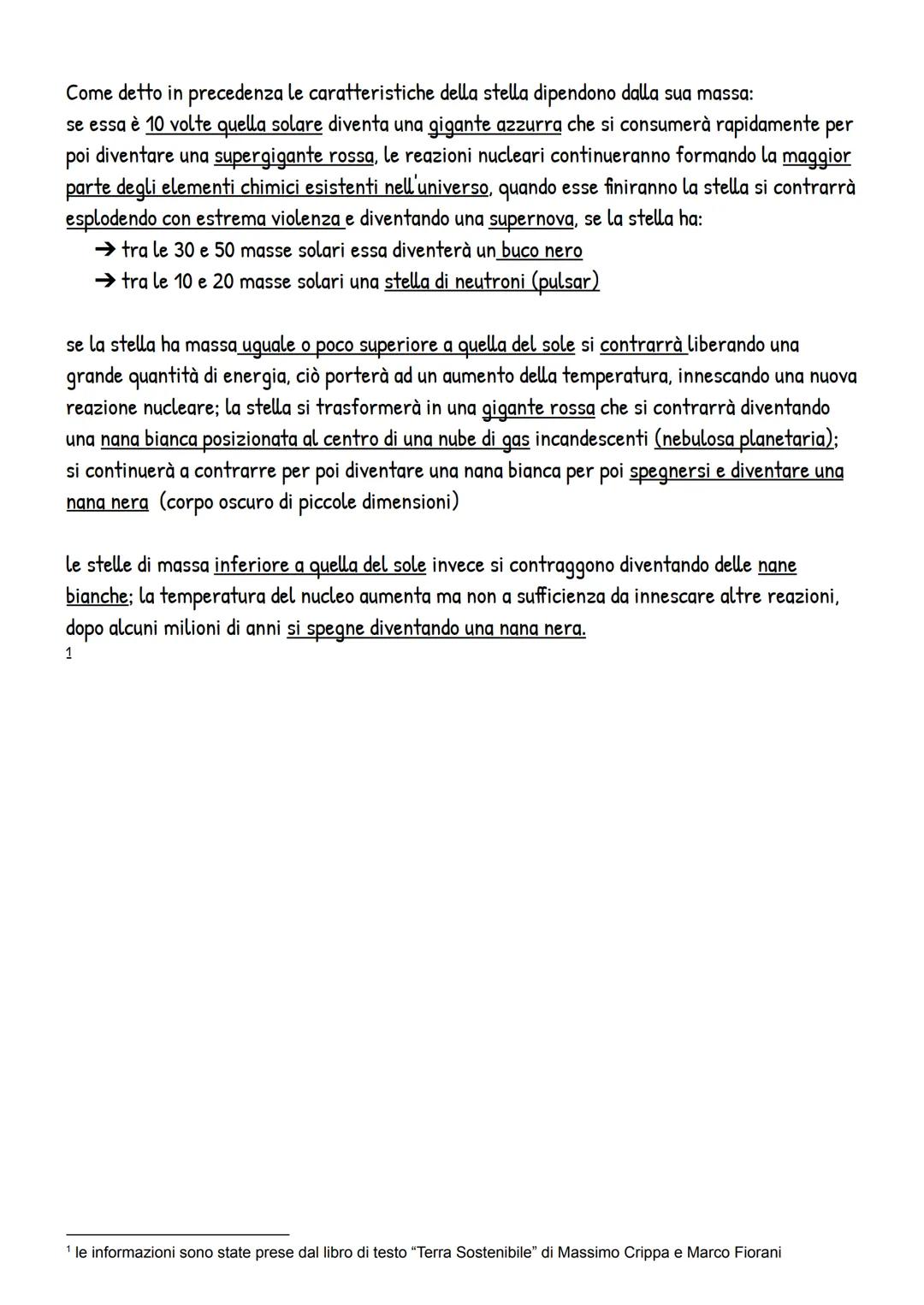 # Le stelle

le stelle sono corpi celesti luminosi costituiti da enormi masse di gas incandescenti, esse
emettono energia in forma di luce e