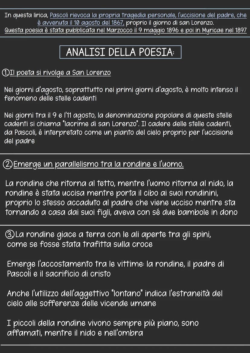 Giovanni Pascoli
< Nasce a San mauro di Romagna nel 1855.
< È il quarto di dieci fratelli e vive per un primo periodo della sua
infanzia pre