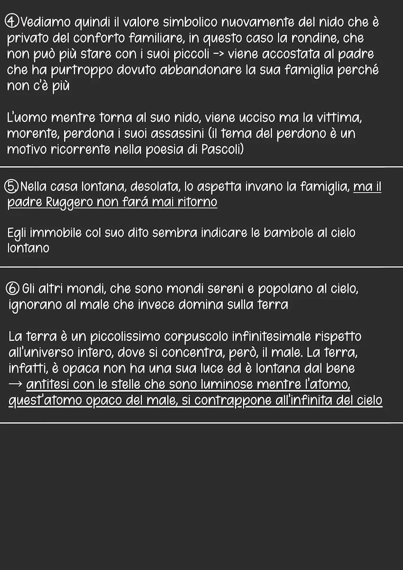 Giovanni Pascoli
< Nasce a San mauro di Romagna nel 1855.
< È il quarto di dieci fratelli e vive per un primo periodo della sua
infanzia pre