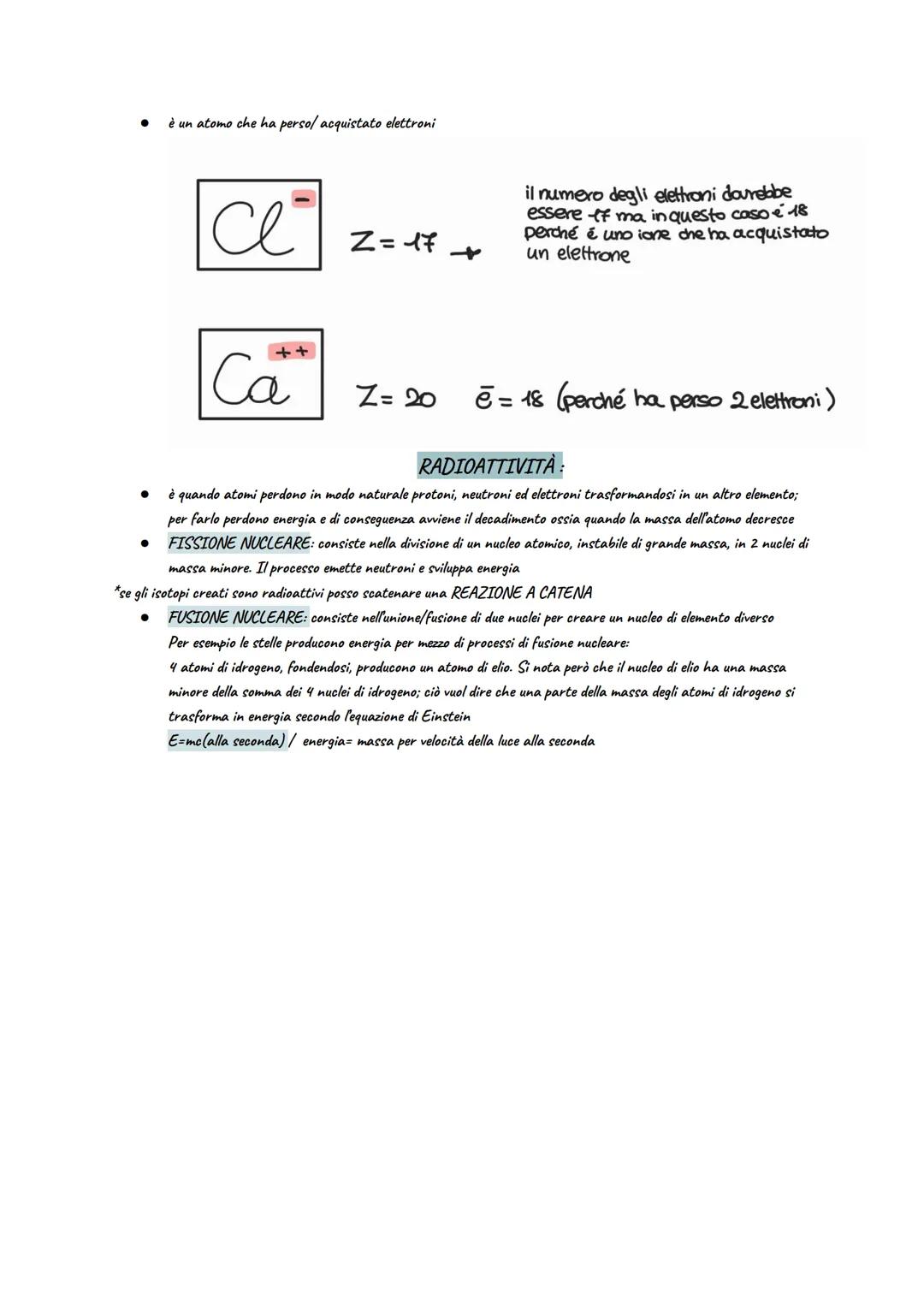 PARTICELLE SUBATOMICHE:
la teoria atomica di Dalton fornisce informazioni sulla costituzione della Materia ma non spiega le forze che si
sta