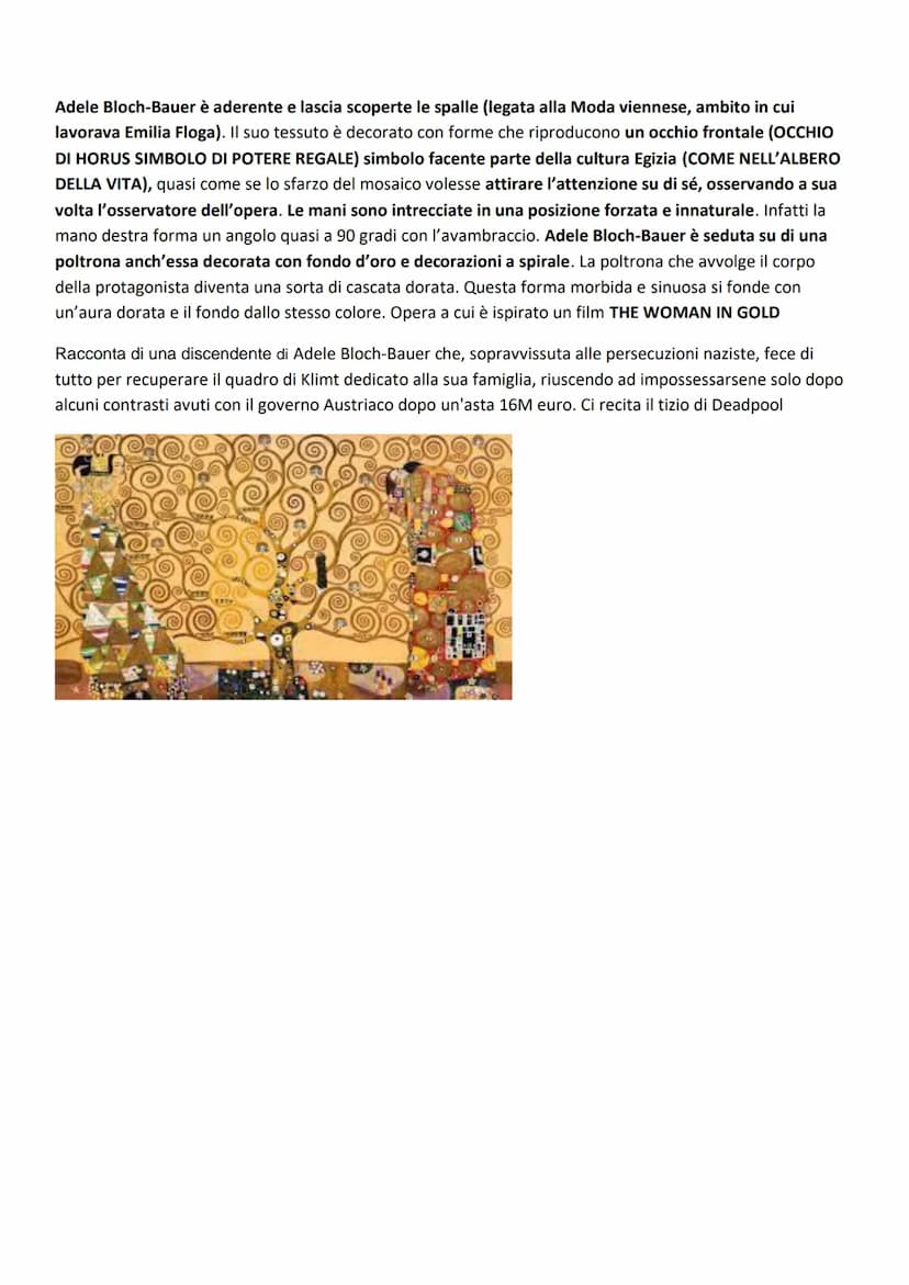 GUSTAV KLIMT
Gustav Klimt nacque in un sobborgo di Vienna nel 1862, ed è considerato uno dei più importanti pittori
austriaci ed uno degli a