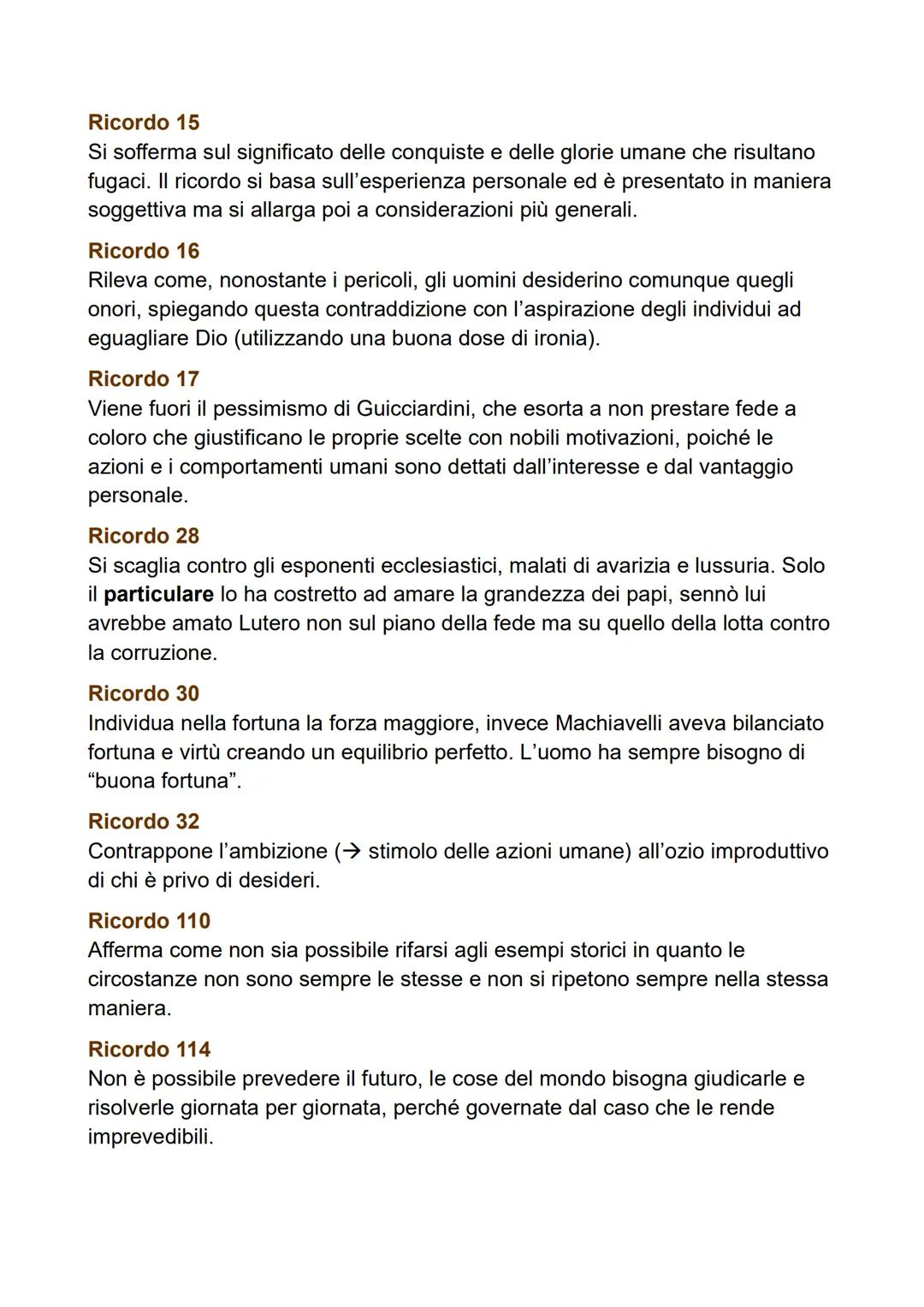 FRANCESCO GUICCIARDINI
Guicciardini nasce nel 1483 a Firenze, da una
famiglia appartenente alla ricca oligarchia
(governo dei pochi e dove s