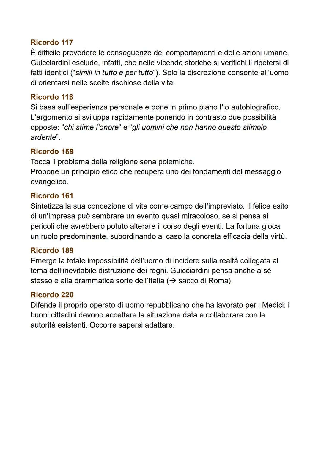 FRANCESCO GUICCIARDINI
Guicciardini nasce nel 1483 a Firenze, da una
famiglia appartenente alla ricca oligarchia
(governo dei pochi e dove s