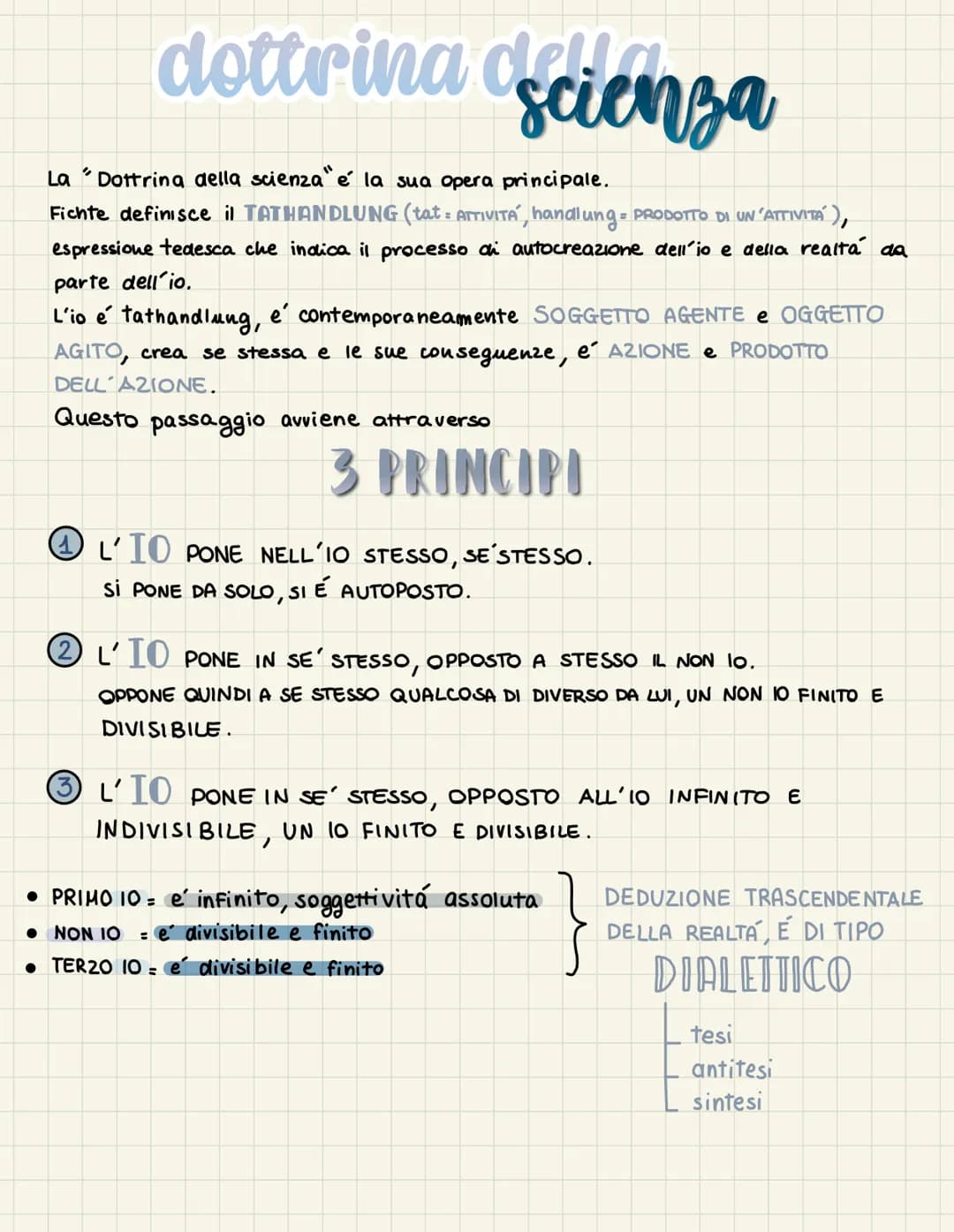 Fichte
VITA-
1 = Nasce nel 1762 da una famiglia molto povera, fará il precettore privato per
poter continuare i suoi studi.
Frequenta numero