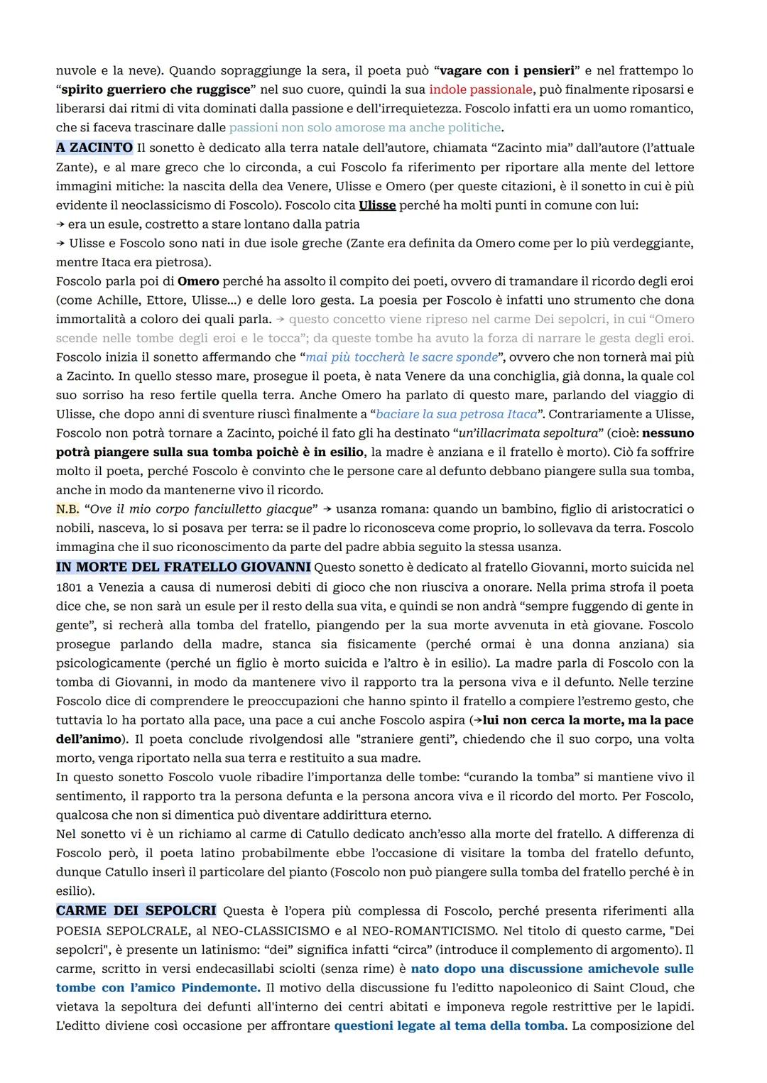 POESIA SEPOLCRALE
Intorno al 700 si diffonde il gusto per il notturno e il sepolcrale. Nasce il fascino per le rovine, segno di una
nostalgi