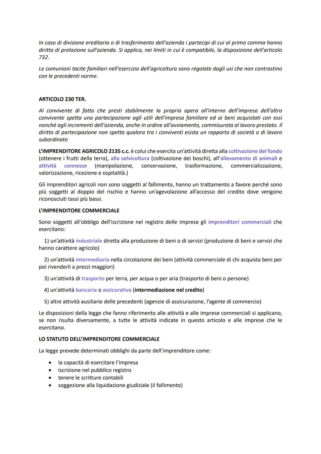 Disposizioni sulla legge in generale
DIRITTO
IL CODICE CIVILE ITALINO
Libro I Delle persone e della famiglia artt. 1-455
Delle successioni a