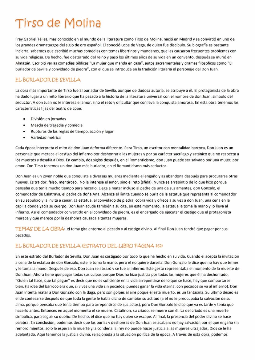 El Teatro
(o comedia nueva/nacional, teatro de Lope de Vega)
CARACTERISTICAS
En el siglo XVII se desarrolla en España un tipo de teatro cono