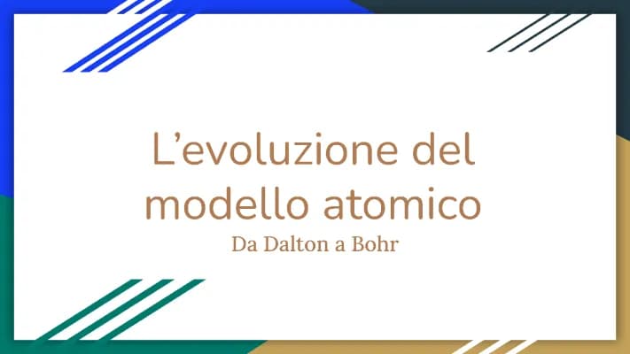 Know L’evoluzione del modello atomico thumbnail