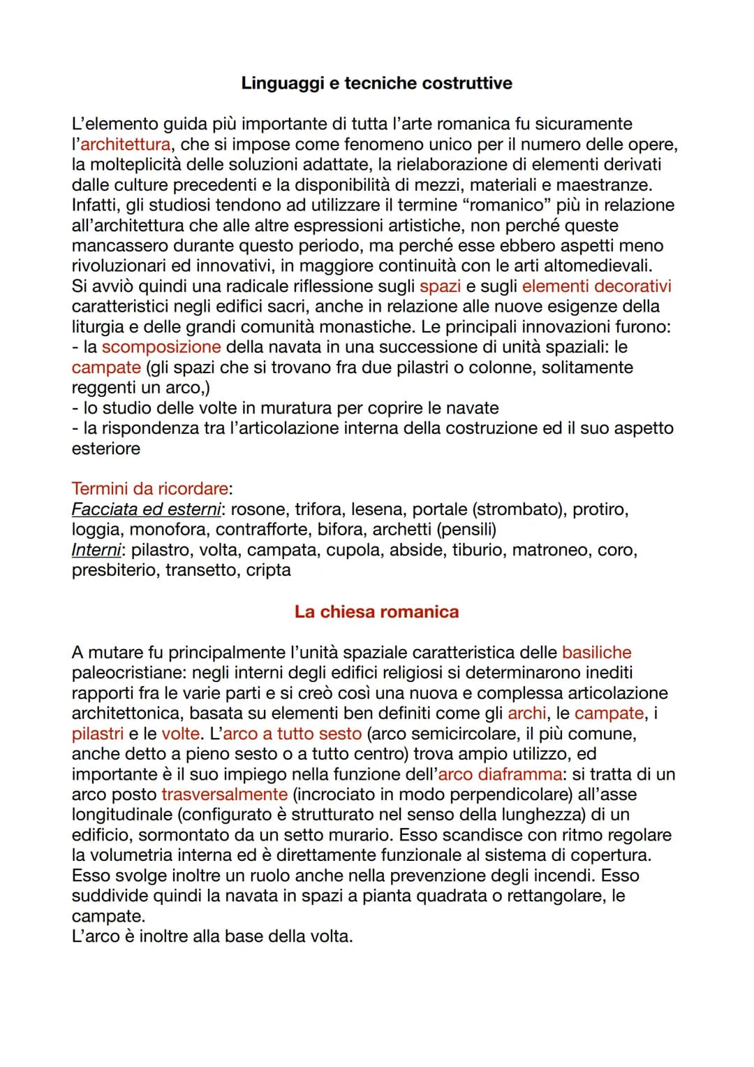 Il Romanico
DALLA FINE DEL 1000 ALLA METÀ DEL 1200
(XI-XII)
A caratterizzare l'anno mille furono le diverse trasformazioni culturali,
politi