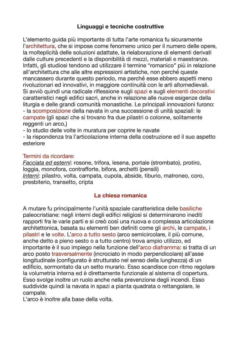 Il Romanico
DALLA FINE DEL 1000 ALLA METÀ DEL 1200
(XI-XII)
A caratterizzare l'anno mille furono le diverse trasformazioni culturali,
politi