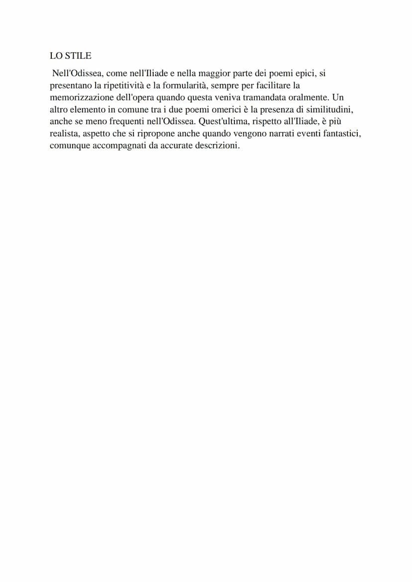 EPICA: I POEMI OMERICI
INTRODUZIONE: LA "QUESTIONE OMERICA".
Iliade e Odissea sono opere importantissime, non solo per la cultura greca ma
a