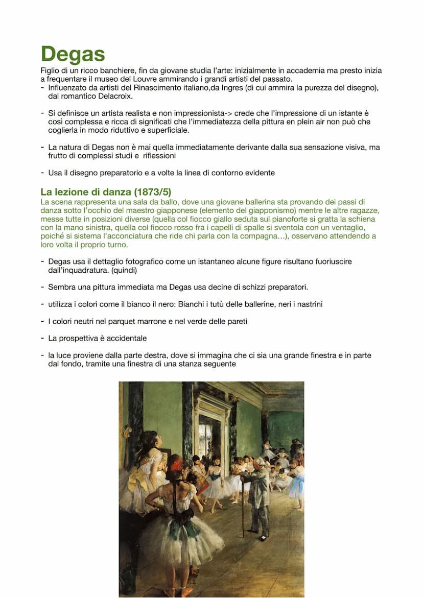 Impressionismo
movimento pittorico nato in Francia nella seconda metà del 19esimo secolo.
Claude Monet è l'autore del dipinto "Impression, s
