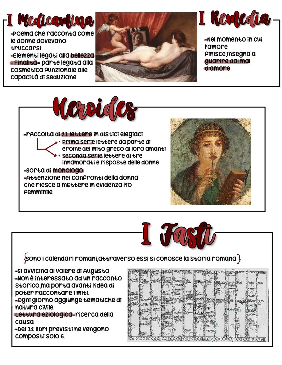Vita
Publio Ovidio Nasone:
-Nasce nel 43 a.c
-Riceve una formazione retorica
-Entra nel circolo letterario di Messalia corvino
-Dopo l'8 vie