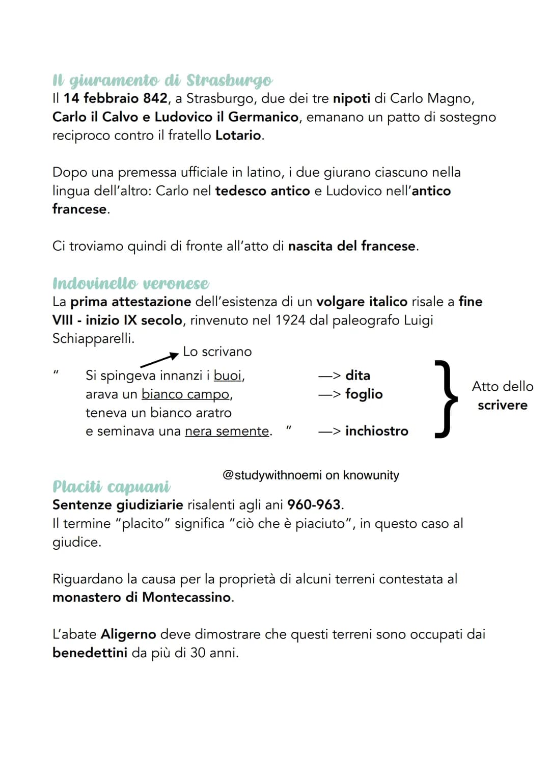 Il Medioevo
@studywithnoemi
on knowunity
Cosa si intende per Medioevo
Il nome Medioevo si deve agli Umanisti della prima metà del
Quattrocen