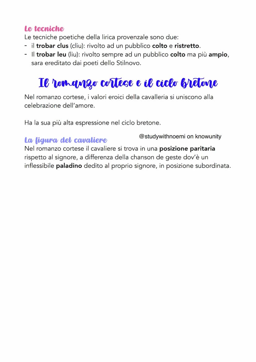 Il Medioevo
@studywithnoemi
on knowunity
Cosa si intende per Medioevo
Il nome Medioevo si deve agli Umanisti della prima metà del
Quattrocen