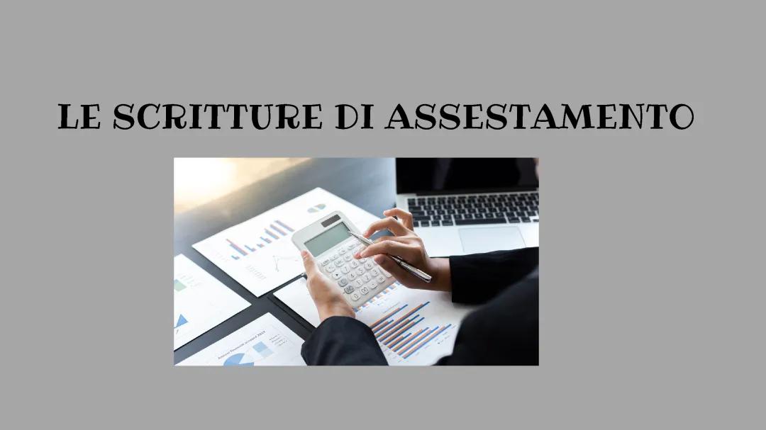Guida alle Scritture di Assestamento: Esempi e Spiegazioni Facili