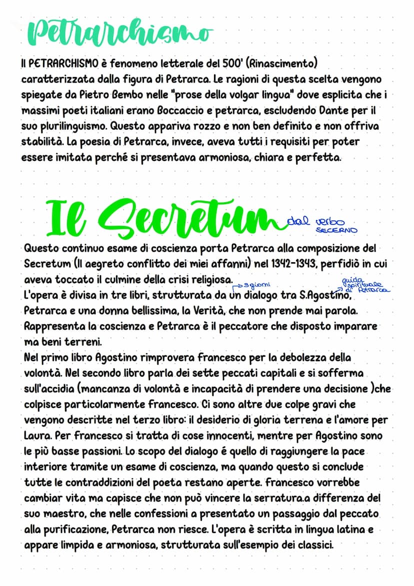 Francesco Petrarca
Come Dante e Boccaccio, francesco Petrarca sarà uno dei massimi esponenti
della letteratura italiana. Viene considerato u