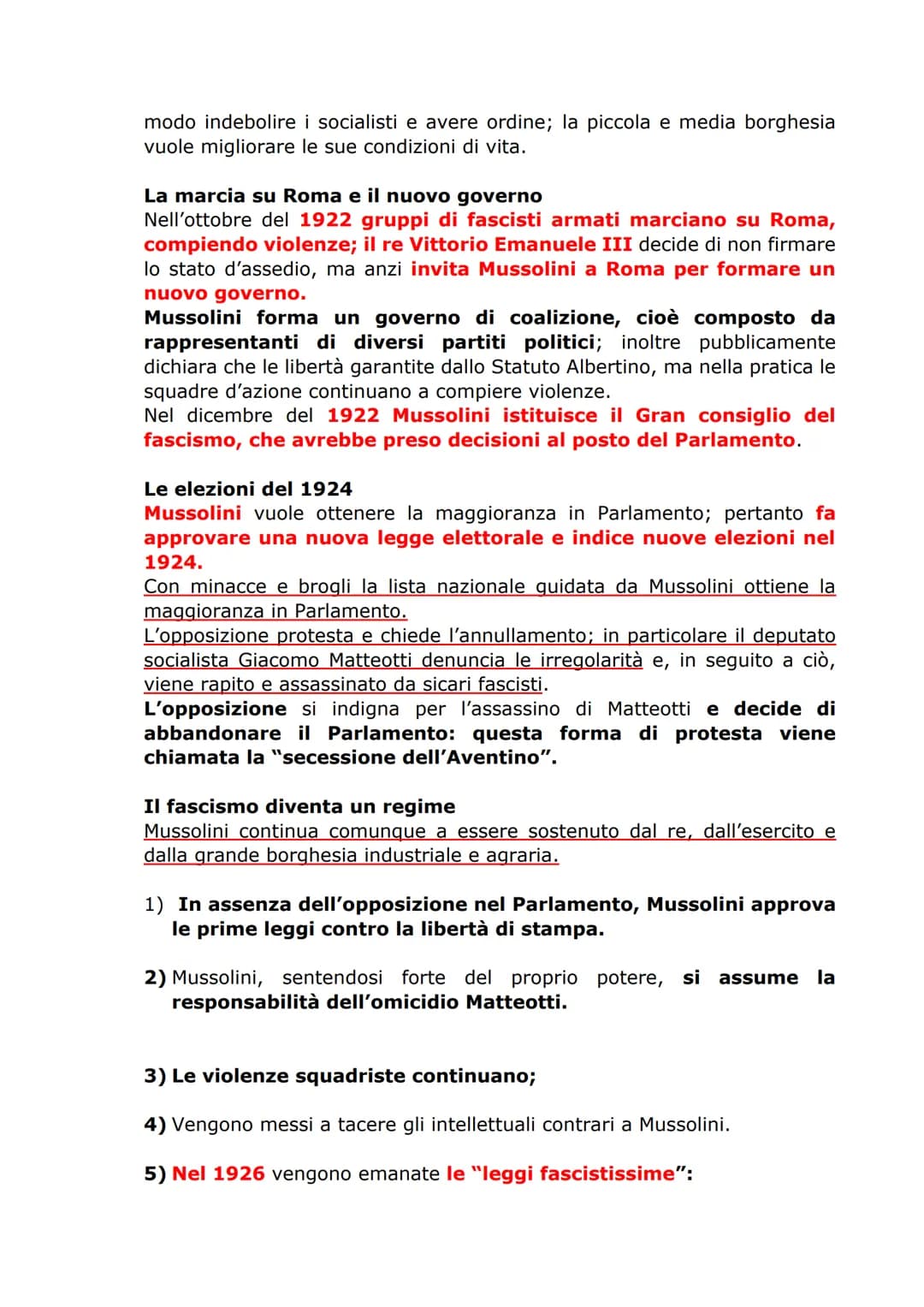 ●
L'ASCESA DEL FASCISMO IN ITALIA
IL DOPOGUERRA IN ITALIA - 1919
Nel dopoguerra in Italia ci sono gravi problemi economici e difficoltà
soci