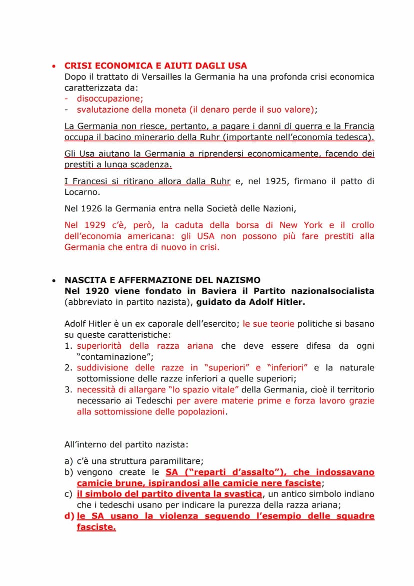 ●
L'ASCESA DEL FASCISMO IN ITALIA
IL DOPOGUERRA IN ITALIA - 1919
Nel dopoguerra in Italia ci sono gravi problemi economici e difficoltà
soci