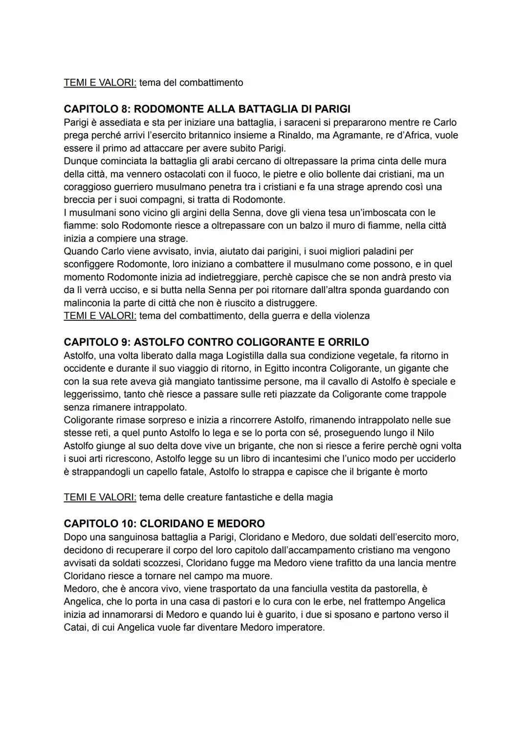 ORLANDO FURIOSO
CAPITOLO 1: ANGELICA, PRINCIPESSA DEL CATAI, FUGGE DAL CAVALIERE
RINALDO INNAMORATO DI LEI
Angelica, principessa del Catai, 