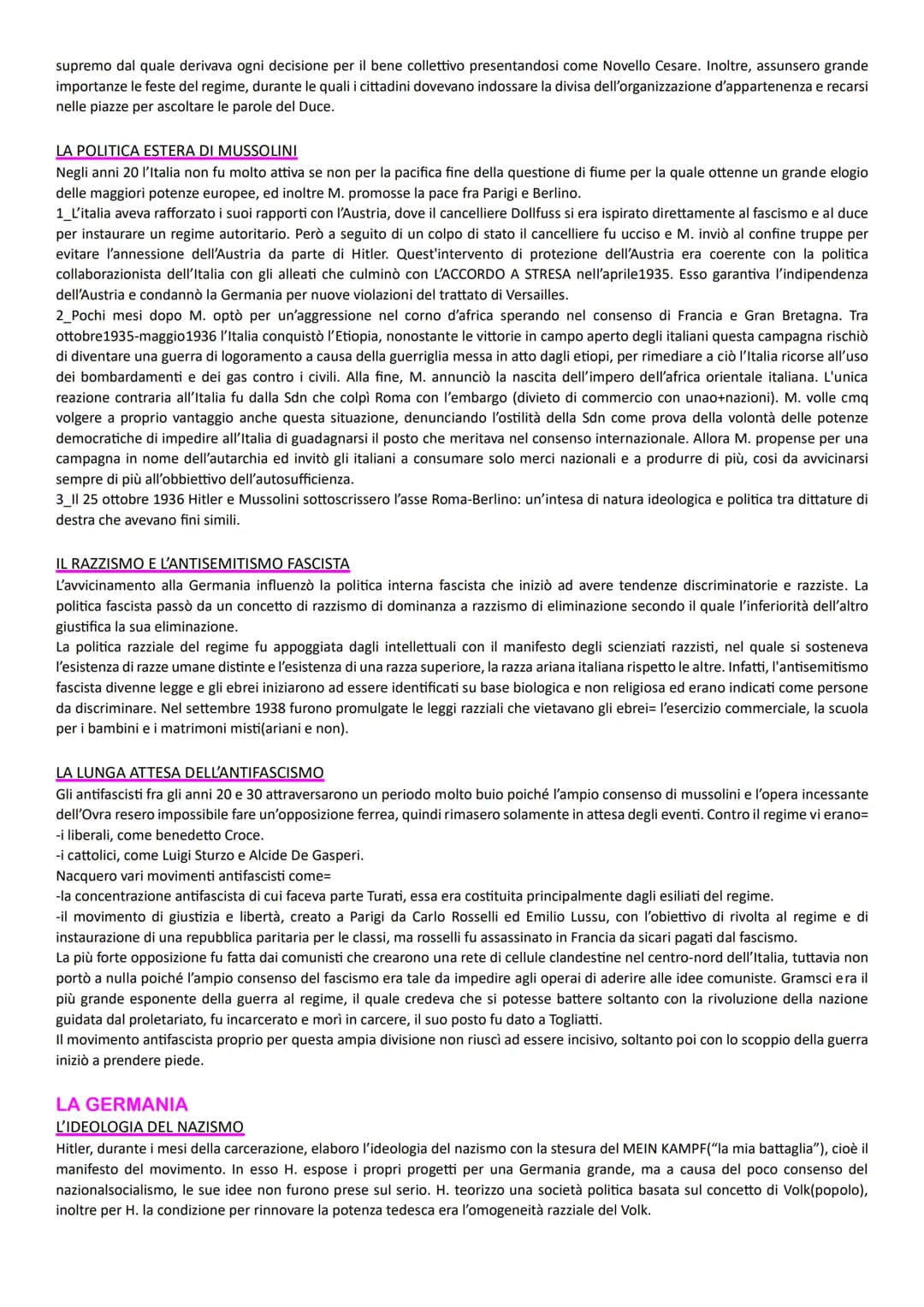I REGIMI TOTALITARI
DEFINIZIONE DI TOTALITARISMO
Il concetto di totalitarismo nacque in Italia con l'avvento di Mussolini, inizialmente usat