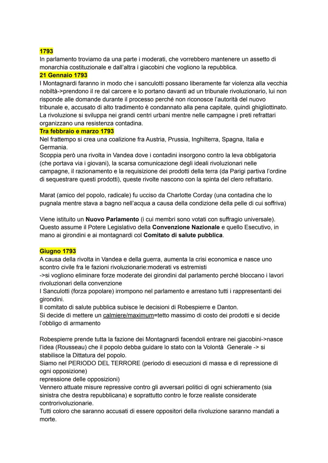 Rivoluzione cambiamento radicale di una situazione preesistente che muta in modo
permanente e definitivo.
Per quanto riguarda le più famose 