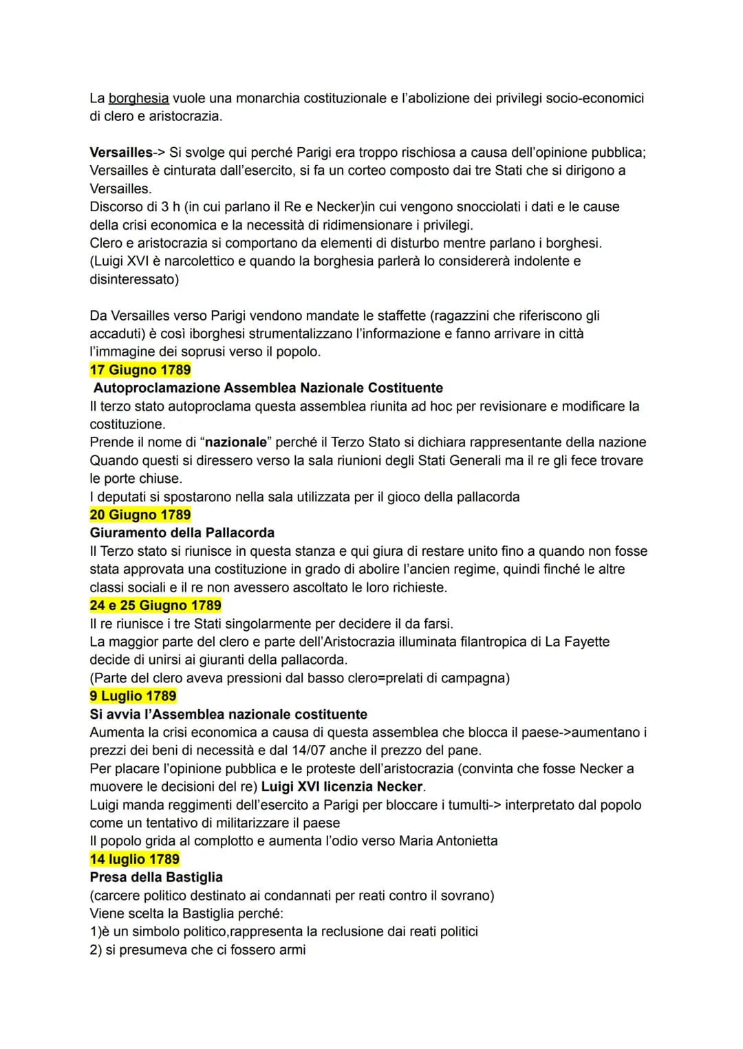 Rivoluzione cambiamento radicale di una situazione preesistente che muta in modo
permanente e definitivo.
Per quanto riguarda le più famose 