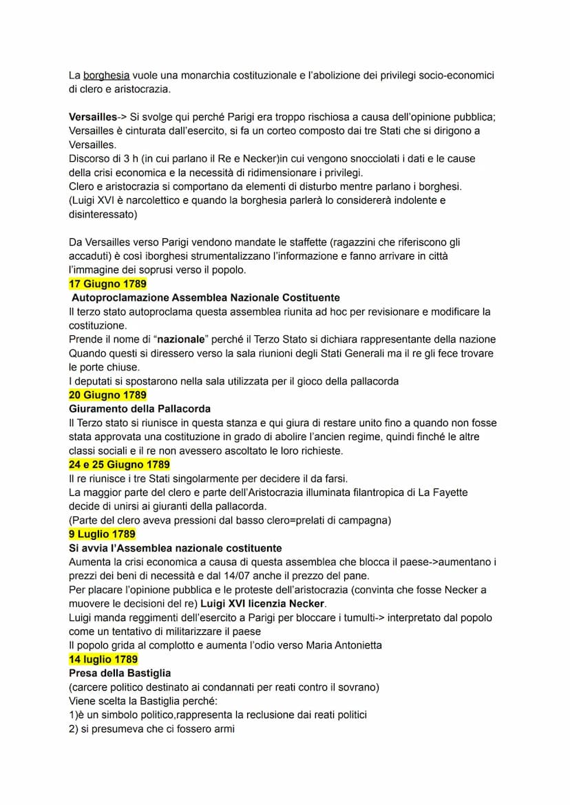 Rivoluzione cambiamento radicale di una situazione preesistente che muta in modo
permanente e definitivo.
Per quanto riguarda le più famose 