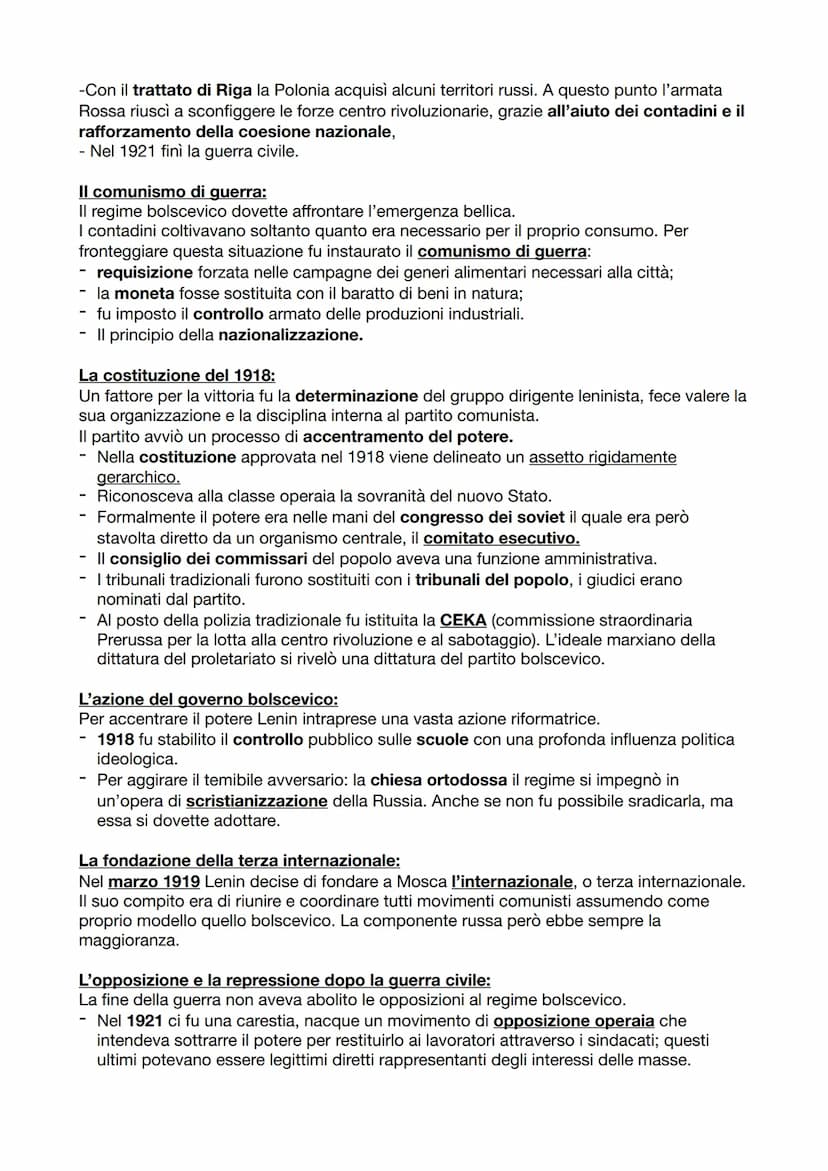 LA RIVOLUZIONE RUSSA:
La rivoluzione di febbraio:
All'inizio del '900 la Russia si presentava come un paese arretrato, nonostante i tentativ