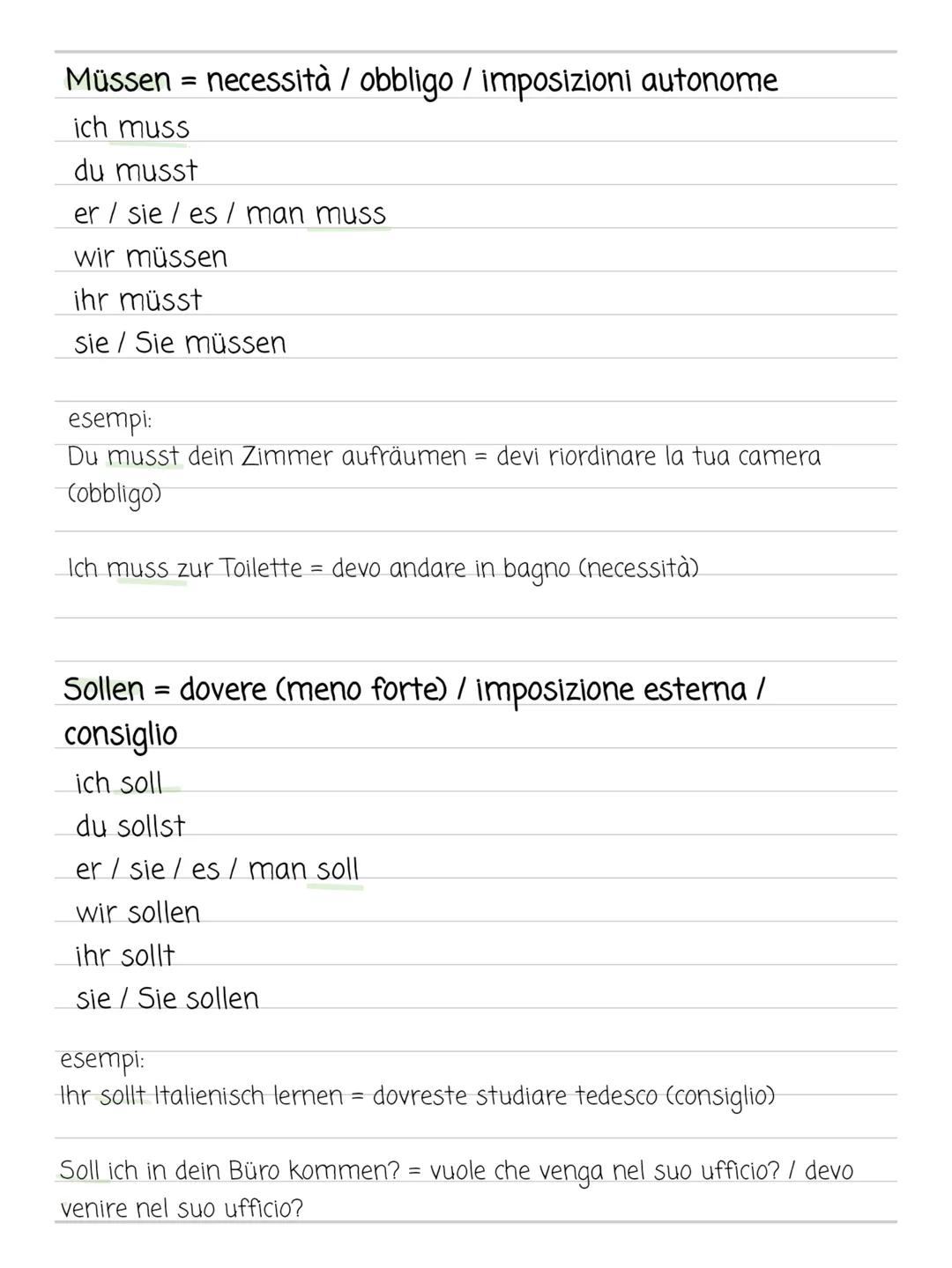 volere
DIE MODALVERBEN
1
potere
/\
"möchten" wollen
können dürfen
dovere
Wollen = volere (più forte)
ich will
du willst
er/sie/es/ man will
