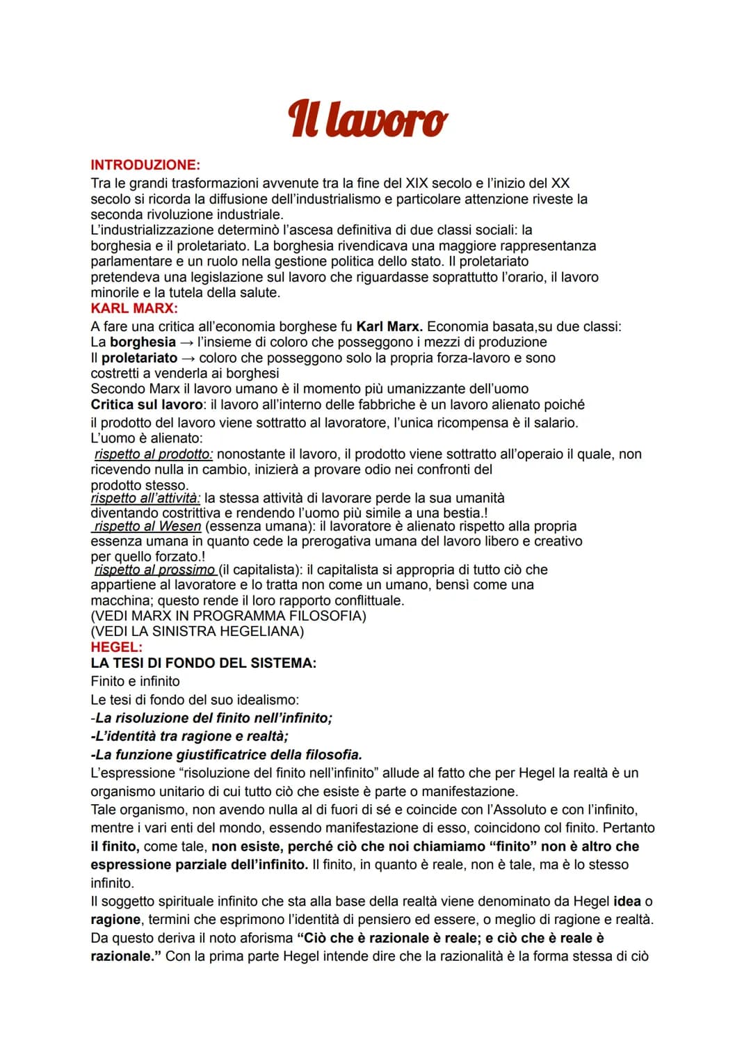 Il lavoro
INTRODUZIONE:
Tra le grandi trasformazioni avvenute tra la fine del XIX secolo e l'inizio del XX
secolo si ricorda la diffusione d