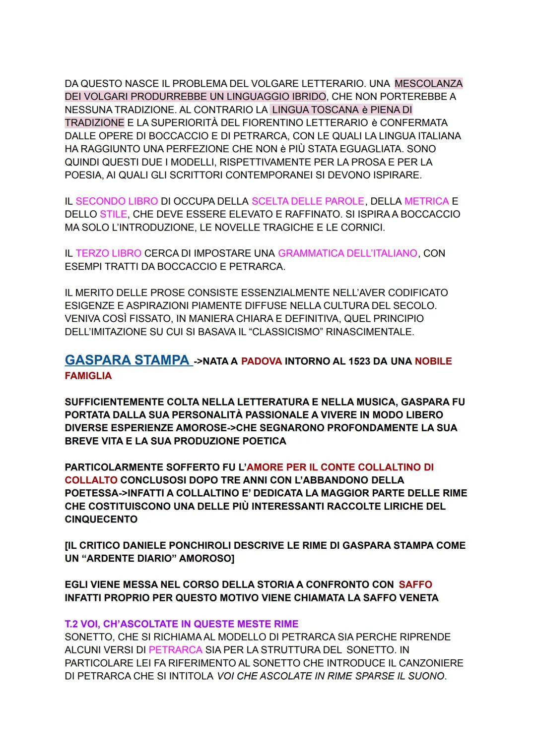 PETRARCHISMO
PETRARCA VIENE RITENUTO IL MODELLO PER ECCELLENZA E PER QUESTO
ASSUME UN RUOLO CENTRALE NELLA POESIA CINQUECENTESCA, DANDO LUOG