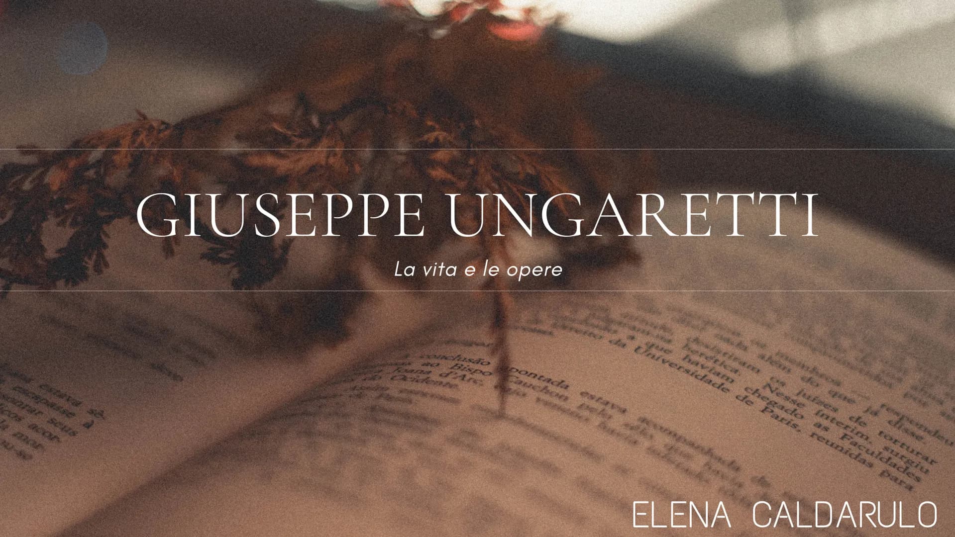 or esta
Seus
GIUSEPPE UNGARETTI
1
La vita e le opere
da Universidade de Paris, reunidas para
que haviam chegado as Faculdades
Nesse interim,
