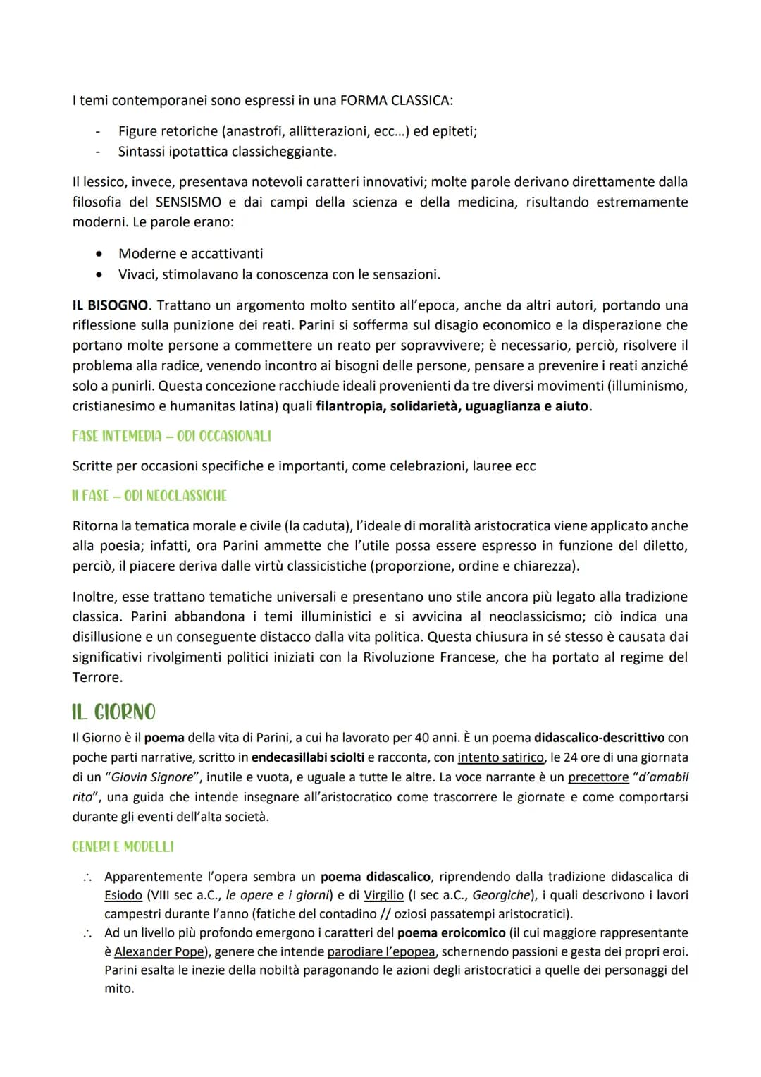 Giuseppe Parini
UITA
Giuseppe Parini nasce il 23 maggio 1729 a Bosisio, in provincia di Lecco; era l'ultimo di 10 figli e fu l'unico a
sopra