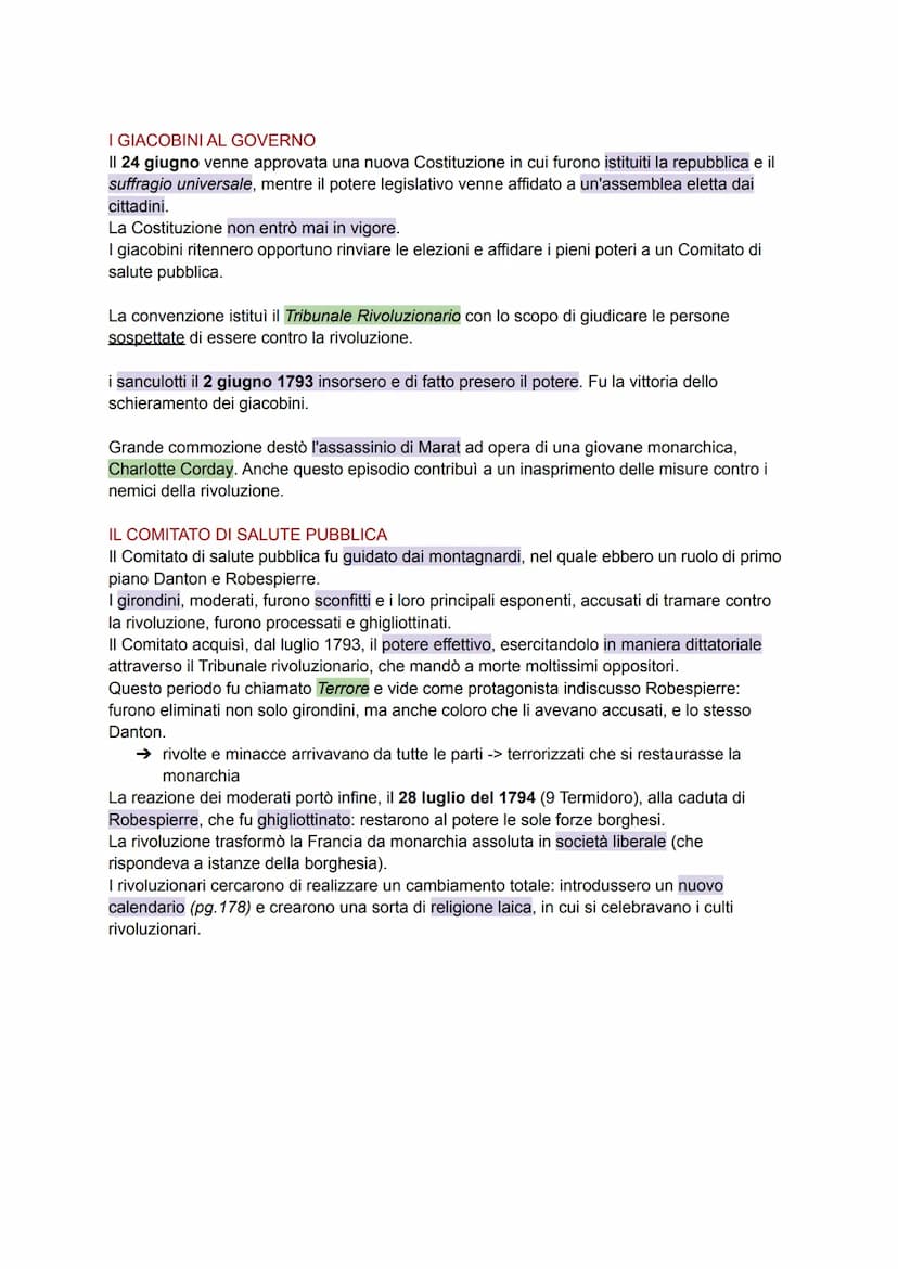 DALLA CRISI FINANZIARIA AGLI STATI GENERALI
PREMESSE -> metà - fine del settecento:
RIVOLUZIONE FRANCESE
numerose guerre-> dispendiose -> ri