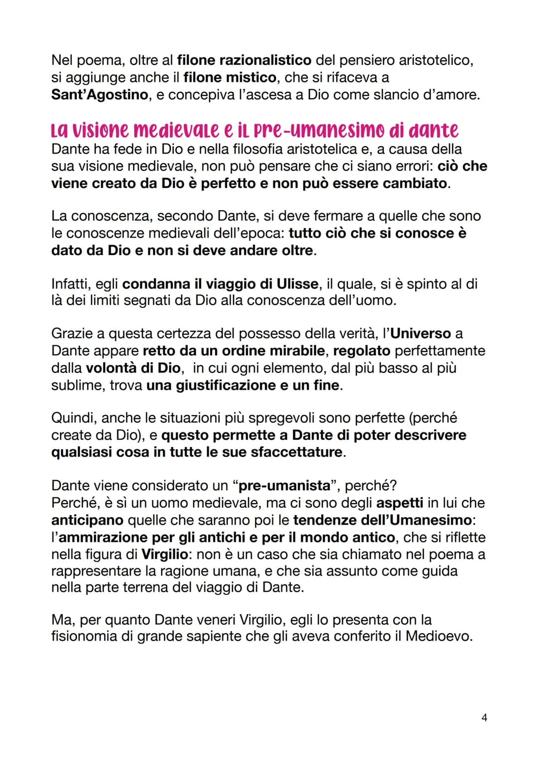 La genesi dell'Opera
La Commedia nasce da una visione:
cupa
apocalittica
catastrofica
tragica
●
●
La Commedia
●
della realtà, Dante vuole ra